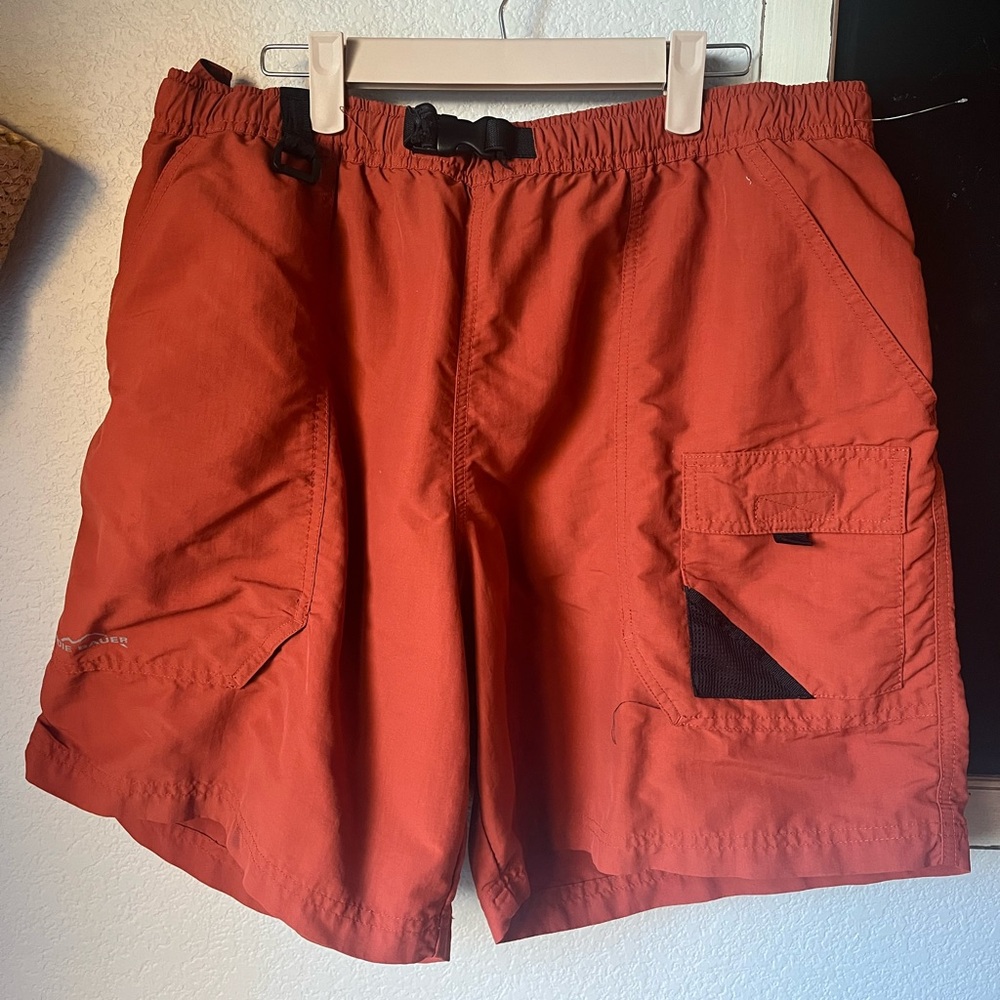Eddie Bauer Sport Orange Swim Trunks